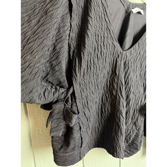 Free People Beach Tunic Coverup, Double V Neck Large - Picture 3 of 8